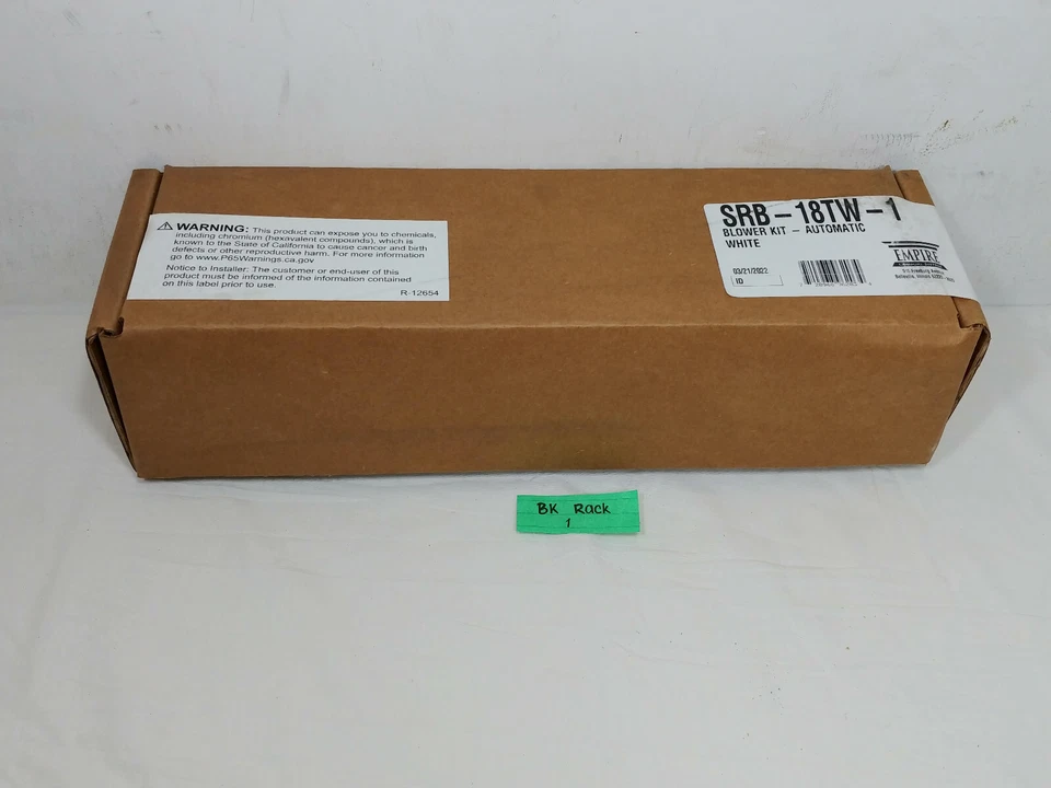 Kit Soplador Empire Comfort Systems SRB-18TW-1 - Automático en Blanco Foto 1 de 4