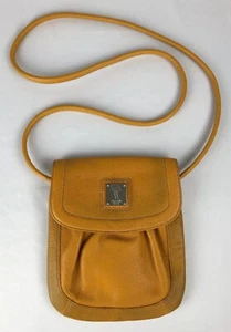 Tignanello Small Genuine Leather Crossbody Purse Magnet Folder Over Top 9”x7.5” - Picture 1 of 12