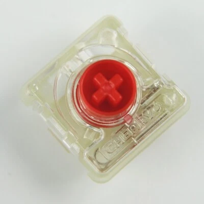 1/10pcs New Switches RGB Low Silver/Red Keyboard Profile MX Speed without Box - Image 1 of 4