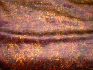1 3/8 YDS P KAUFMANN VELVET TOTALLY FLOORED POMPEII UPHOLSTERY FABRIC FOR LESS - Picture 1 of 2
