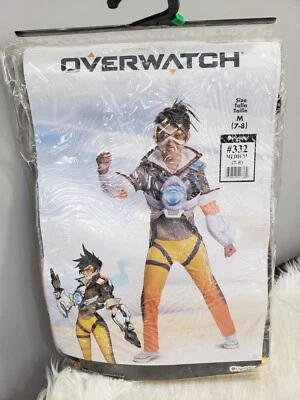 NUEVO Disfraz de Halloween Overwatch Tracer Disfraz para niños Talla Mediana Foto 1 de 4
