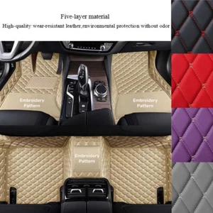 For Audi Q3 Q4 Q5 Q6 Q7 Q8 Car Floor Mats Luxury Waterproof Carpets Auto Pads - Picture 1 of 28