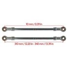10Mm Adjustable Steering Tie Rod End Kit For Four Wheeler Gokart Atv 125Cc 110Cc