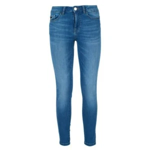 YES ZEE Women's Jeans Trousers Girl Skinny Slim Fit 5 Pockets Stretch P306/X617 - Picture 1 of 5