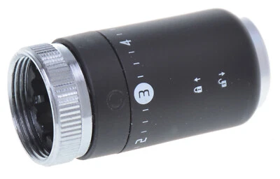 Aqbau® Heizkörper Thermostatkopf mit Blockade |Thermostatventile |  Schwarz - Bild 1 von 4