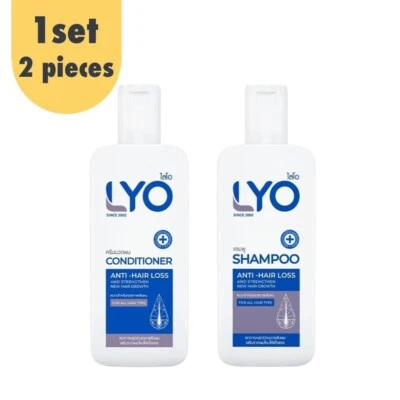 LYO reduces hair loss and makes hair thicker. Set Shampoo + Conditioner 200 ml. - Image 1 of 4