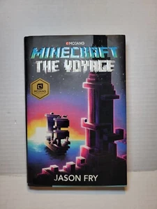 First Edition Minecraft The Voyage Official Minecraft Novel Hardcover Mojang - Foto 1 di 5