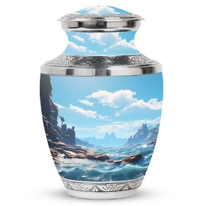 Large Urns For Human Ashes Adult Urns For Adult Mom 10 Inch - Picture 1 of 7
