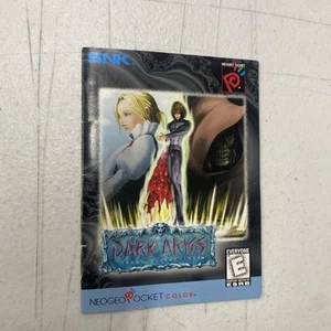 Dark Arms (US Version) Neo Geo Pocket NUR Bedienungsanleitung Booklet - Bild 1 von 2