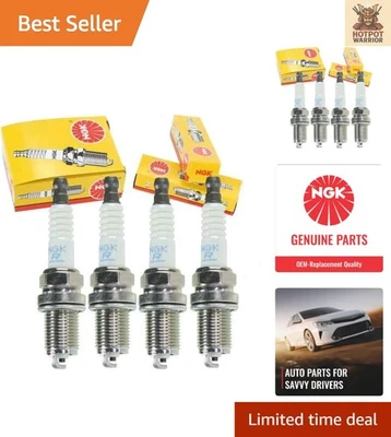 4 NGK Spark Plugs for Toyota Camry 2.2L/2.4L 1992-2011 - Precision Performance - Imagen 1 de 4
