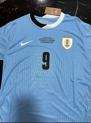 Uruguay 24/25 EDICIÓN SUÁREZ ETERNO Camiseta Camiseta Jugador DM PARA CUSTOM Foto 1 de 4