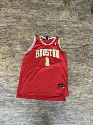Camiseta retro vintage Reebok Houston Rockets Tracy McGrady talla mediana cosida Foto 1 de 4
