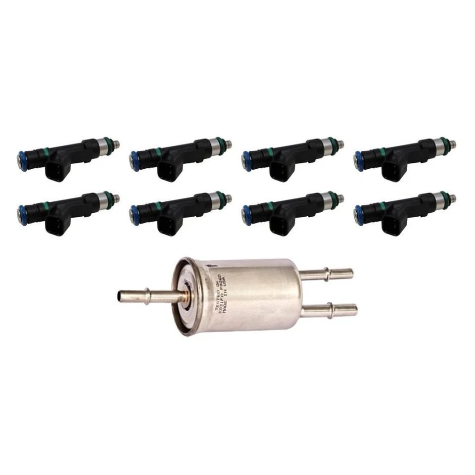 For Ford Expedition 2009-2013 Motorcraft Fuel Injector w Fuel Filter Kit - Изображение 1 из 4