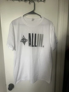 T-Shirt Erwachsene Large Las Vegas Asse weiß "All In" - Bild 1 von 2