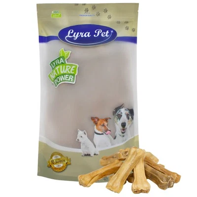 50 Kauknochen aus Rind ca. 10 cm / 38 g Kausnack für Hunde Lyra Pet® MHD 10/2025 - Bild 1 von 4