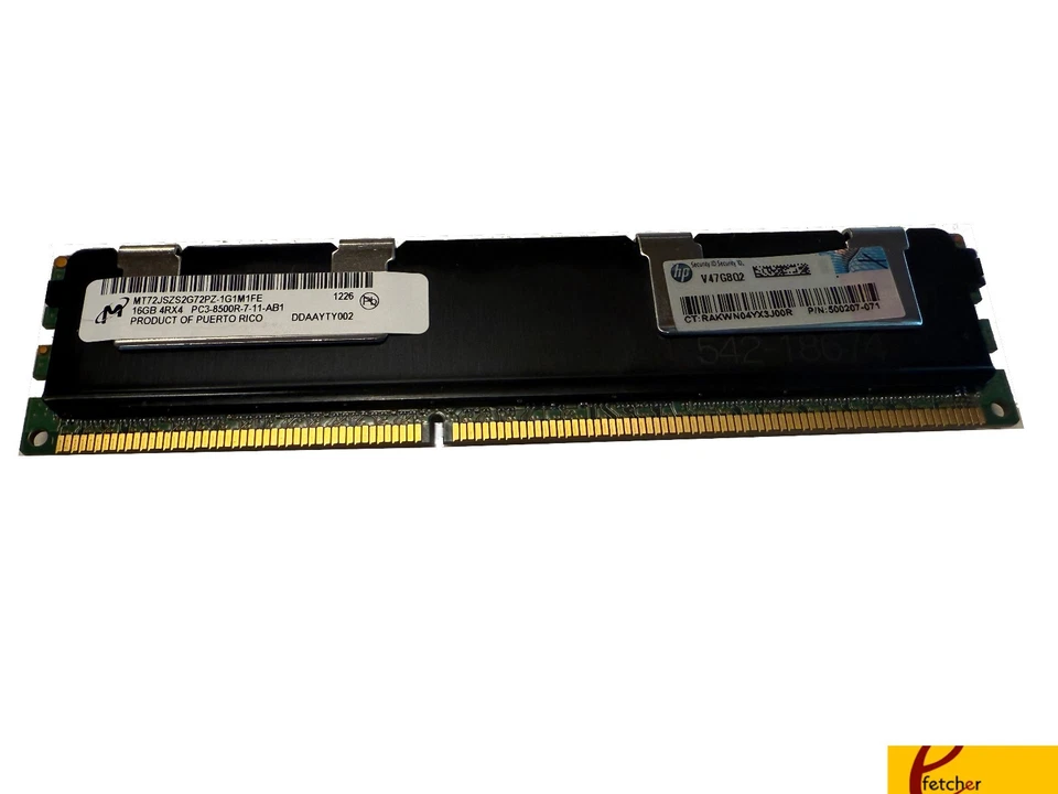 16GB Proliant DL380 G7, DL385 G7, DL580 G7, DL585 G7 ML330 ML350 ML370 G6 Models - Image 1 of 1