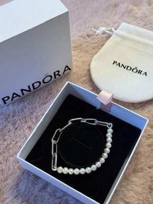 Pandora ME Armband mit behandelten Süßwasserzuchtperlen 17.5cm - Bild 1 von 3