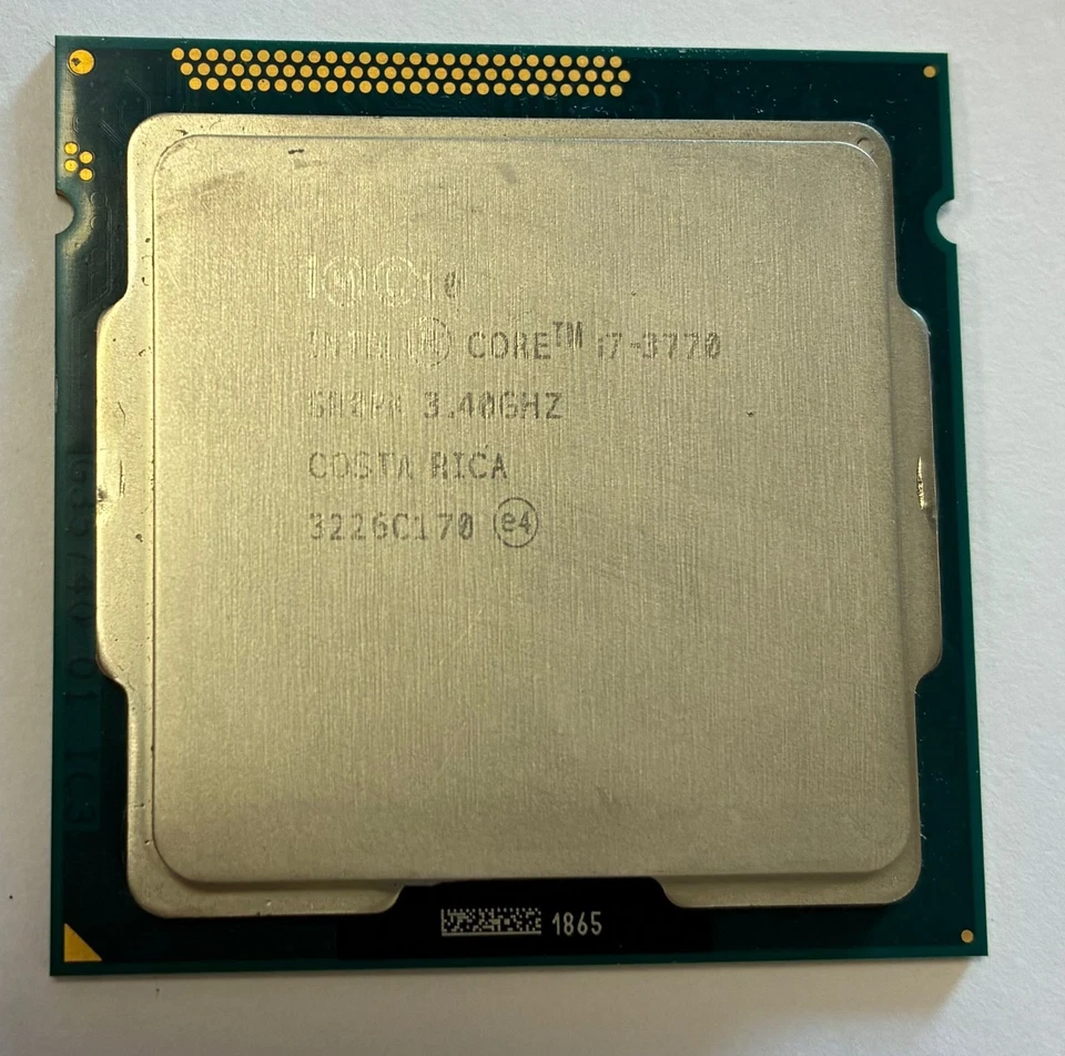 CPU Intel  i7-3770 Socket 1155 - Immagine 1 di 1