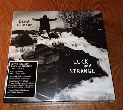 David Gilmour Luck and Strange Deluxe CD BLU-RAY HC BOOK NEW SEALED PINK FLOYD - Image 1 of 4
