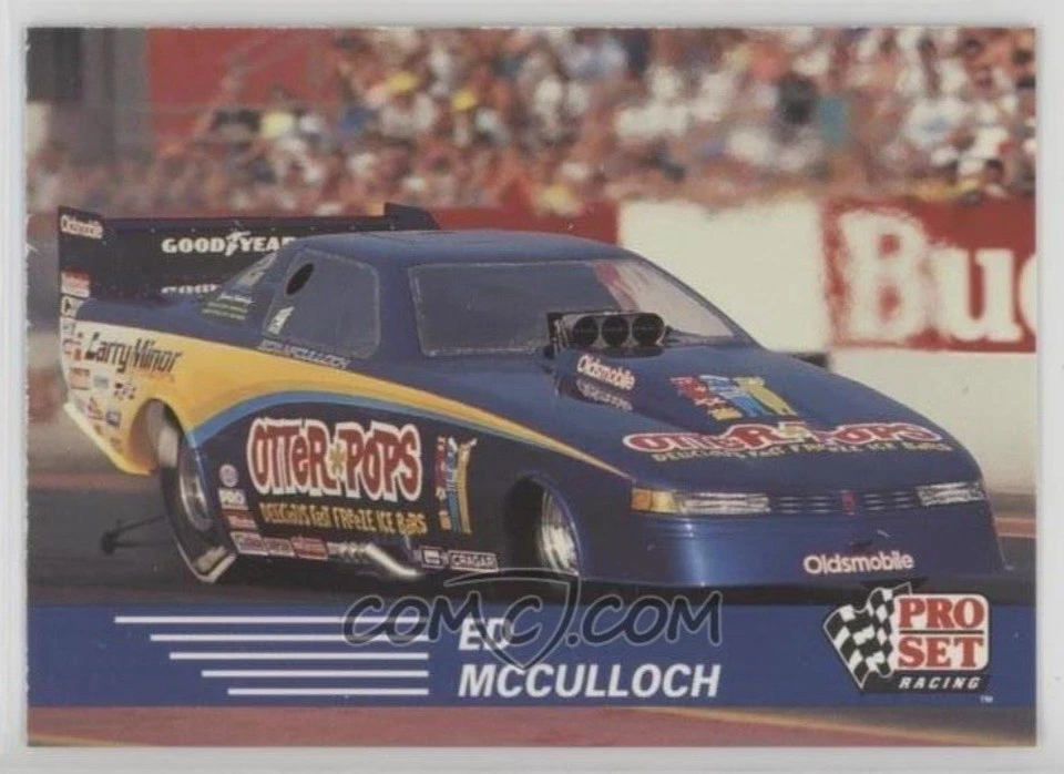 1991 PRO SET NHRA RACING ED McCULLOCH #67 - Image 1 of 1