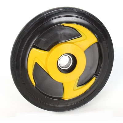 Rueda loca Kimpex amarilla con rodamiento - 04-1178-28 Foto 1 de 2