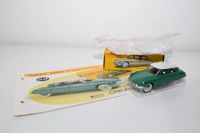 B91 1:43 ATLAS DINKY TOYS 24CP 24 CP CITROEN DS 19 DS19 VERDE MIB + FOLLETO 2 - Imagen 1 de 4