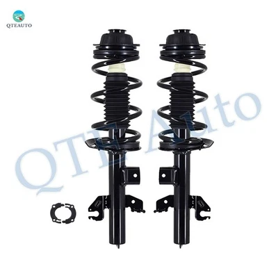 Par de 2 muelles helicoidales delanteros L-R completos rápidos para Jeep Cherokee 2014-2018 Foto 1 de 4