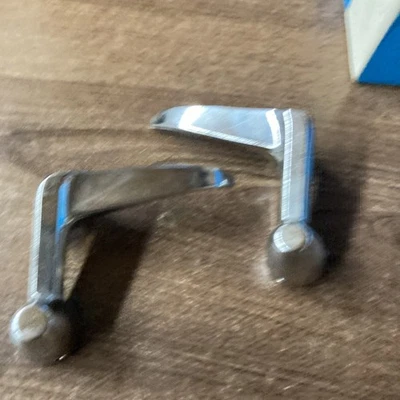 1961-66 Ford Door Vent Window Handle Chrome F250 F350 Pickup Truck C1TZ-8122917A - Image 1 of 3