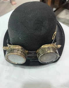 Costume Steam Punk Top Hat con occhiali e ingranaggi - Foto 1 di 6