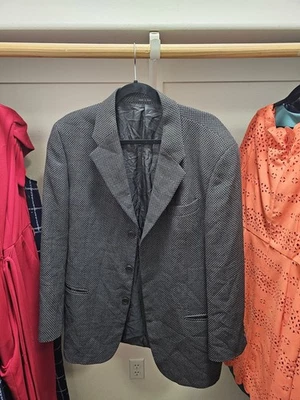 Emporio Armani Fall 2002 Men's  Suit Jacket, Patterned  Foto 1 de 4