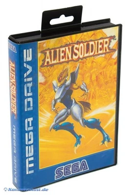 SEGA Mega Drive Spiel - Alien Soldier mit OVP - Bild 1 von 4