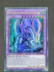 ⭐Titaniklad der Aschendrache⭐CH01-DE046 • Yu-Gi-Oh! • Ultra Rare • Near Mint - Bild 1 von 1