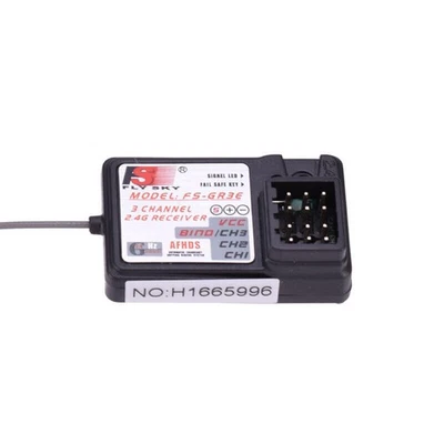 FLYSKY FS-GR3E GR3E Receiver for GT2 GT2E GT2F GT2G GT2B GT3B GT3C Transmitter - Image 1 of 4