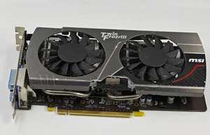 MSI N660 TF 2GD5/OC Graphics Card - Used, Working - Picture 1 of 8
