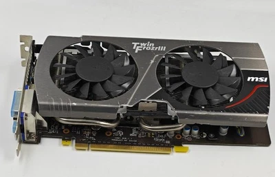 MSI N660 TF 2GD5/OC Graphics Card - Used, Working - Image 1 of 4
