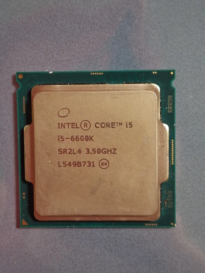 Intel Core i5-6600K SR2L4 3.5GHz 4-Core LGA 1151 CPU PROCESSOR - Image 1 of 3