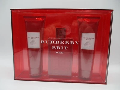 Burberry Brit Red Special Edition Eau de Parfum 100ml + Body Lotion + Gel - Imagen 1 de 3