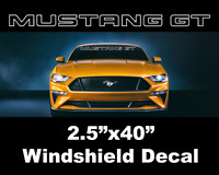 Ford Mustang GT Windhield Banner Car Custom any color logo Decal Sticker