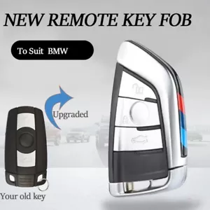 keyless New FOR CAS3 BMW 1 3 5 SERIES X5 E90 E60 3 BUTTON REMOTE KEY FOB 315mhz - Picture 1 of 6