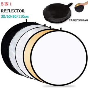 Portable 2/5in1 Photography Reflector Outdoor Reflector Panel Photo Studio - Picture 1 of 16