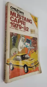 Chilton's ~ Mustang Capri 1979-82 ~ Repair ~ Tune-Up ~ VGC ~ Part no. 6963 - Imagen 1 de 8