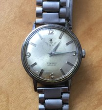 Incabloc Swiss Made Calendar Watch Mens Vintage Beltane 21 Jewels