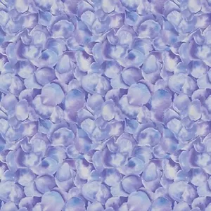 Benartex A Batidora de Pétalos de Jardín Pintado Lila 44" Tela de Algodón por Yarda - Imagen 1 de 1