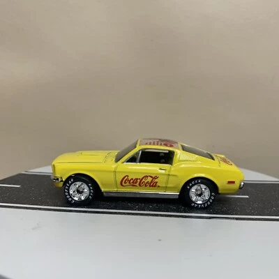 Matchbox Collectibles Coca-Cola 1968 Ford Mustang Cobra Jet Yellow 1:60 NM - Image 1 of 4