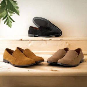 Ferro Aldo DALE Men's Vegan Suede Loafers - Picture 1 of 26