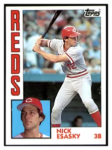 1984 Topps Nick Esasky RC#192 Cincinnati Reds - Picture 1 of 2