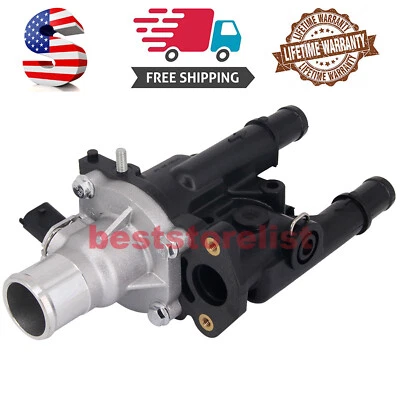 55579951 Engine Coolant Thermostat Housing Assembly Fits Chevrolet Sonic Tracker - Image 1 of 4
