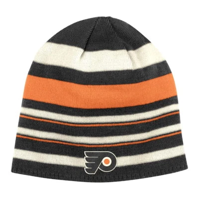 Philadelphia Flyers Cuffless Rev Knit Beanie Hat Ski Cap Toque Winter Classic - Image 1 of 3