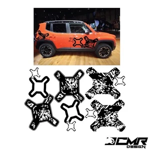 Jeep Renegade Wrangler Aufkleber Große Grafik Decal Rechts Links - Bild 1 von 1