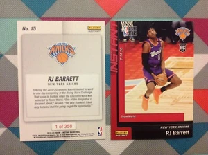 RJ Barrett RC Knicks RISING STARS / ALL STAR 2019/2020 NBA Panini INSTANT - Picture 1 of 1